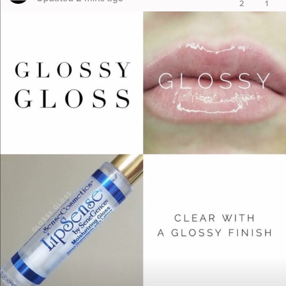 THREE Glossy gloss